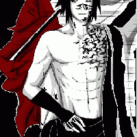 Handsome Sasuke Half-naked